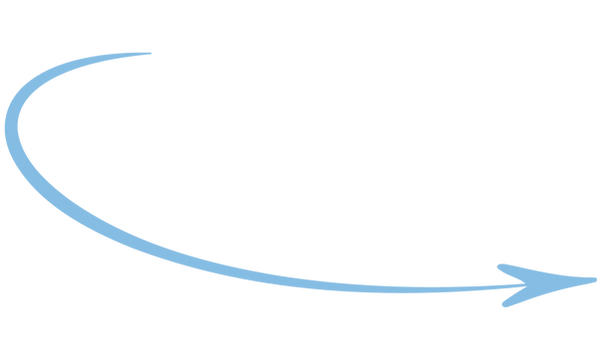 Blue arrow pointing forward, representing progress and direction in Eugene DePasquale’s PA Attorney General 2024 campaign.