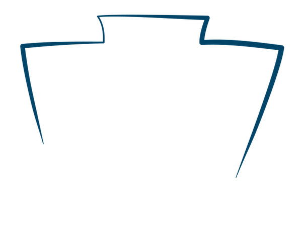 Keystone State graphic symbolizing Eugene DePasquale’s commitment to Pennsylvania as Attorney General candidate 2024.